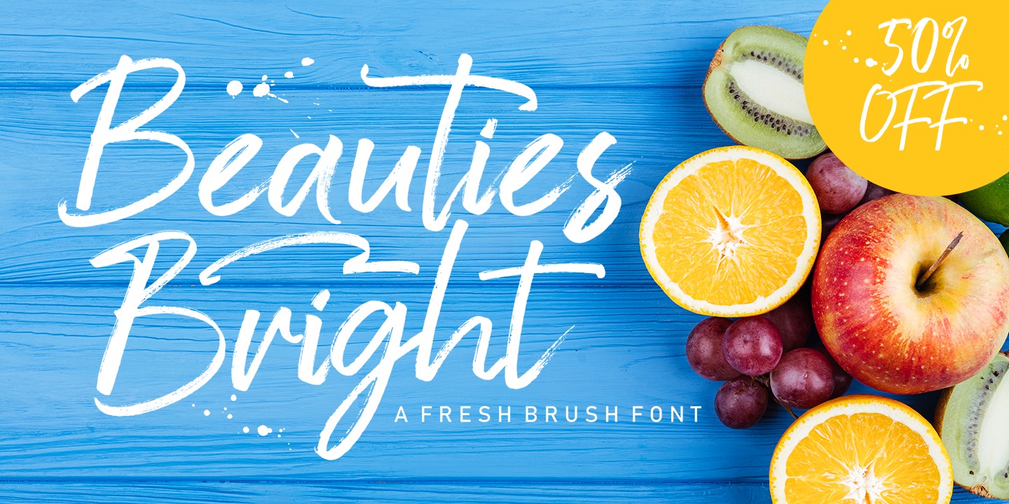 Шрифт Beauties Bright
